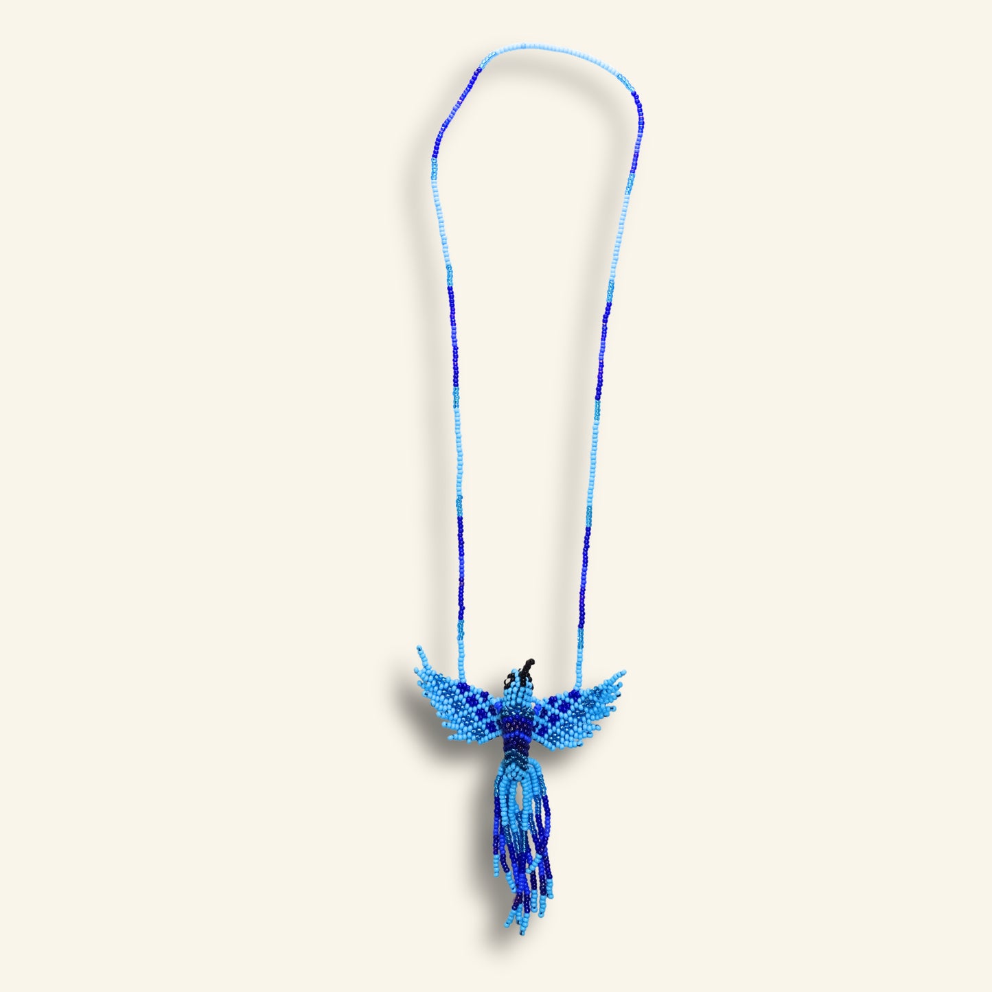 Kolibri Halskette - Huni Kuin - Handgefertigter indigener Schmuck