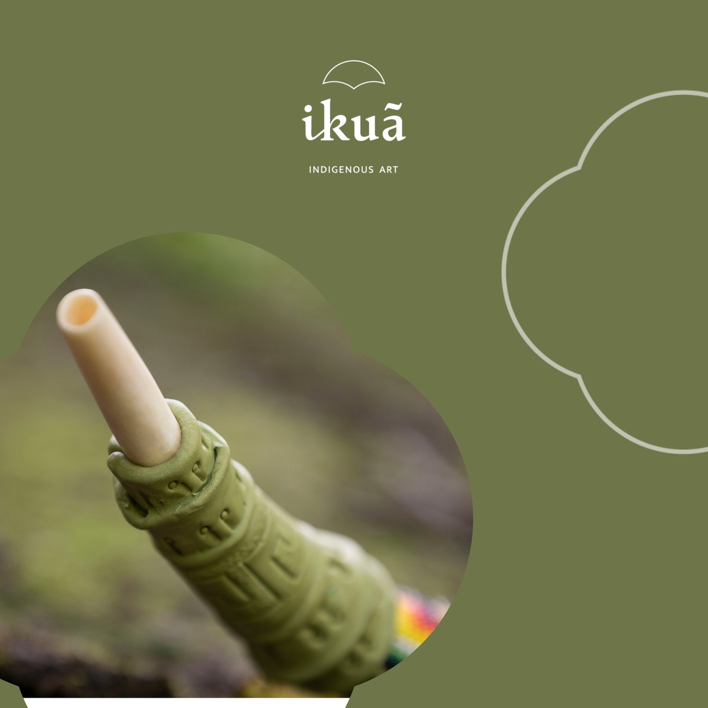 Tepi - Rapé Applikator (Huni Kuin)