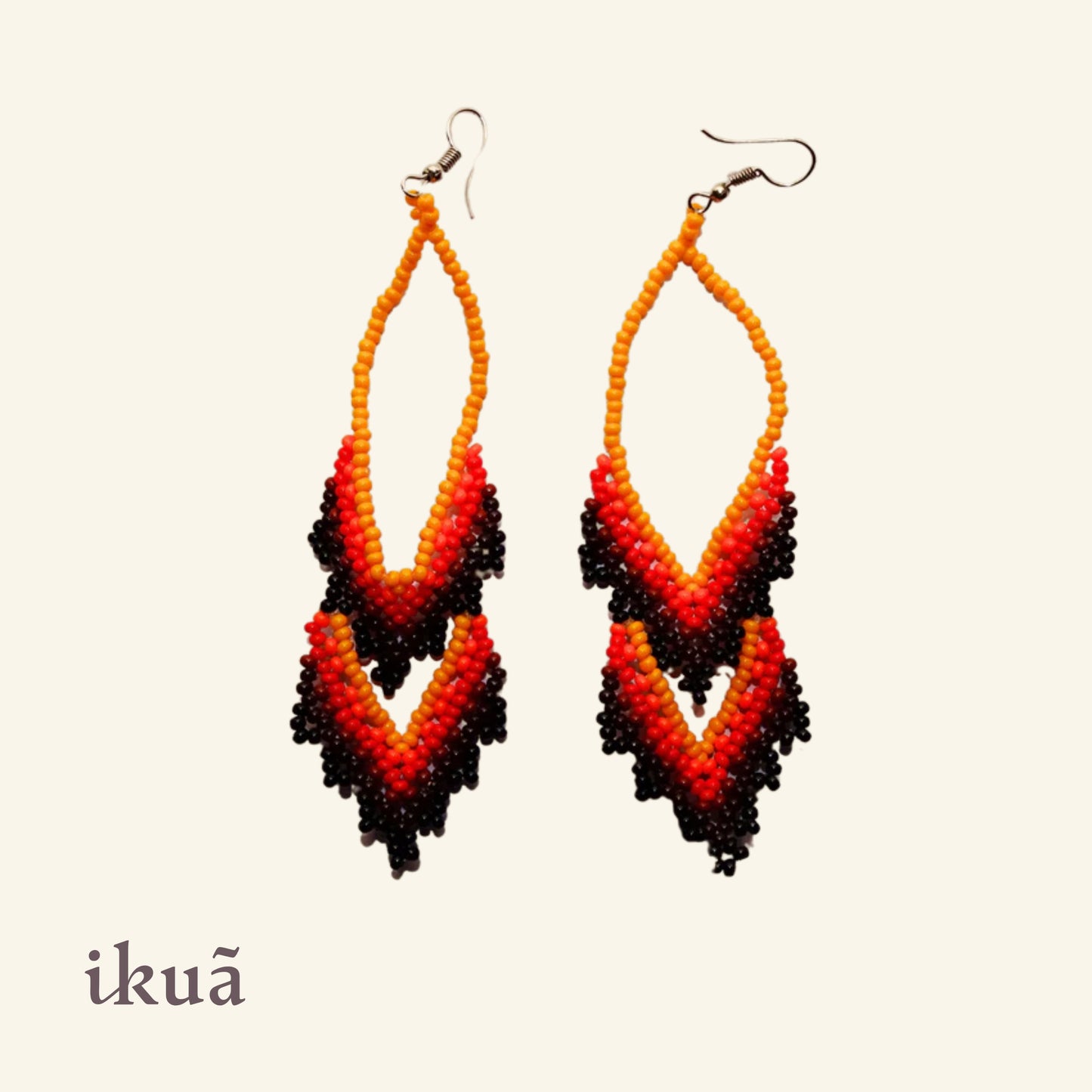 Ohrringe - Huni Kuin - Handgefertigter indigener Schmuck
