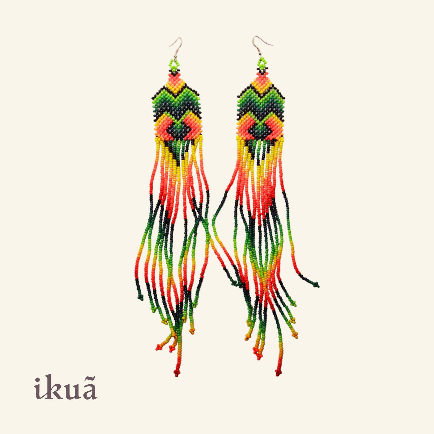 Ohrringe - Puyanawa - Handgefertigter indigener Schmuck