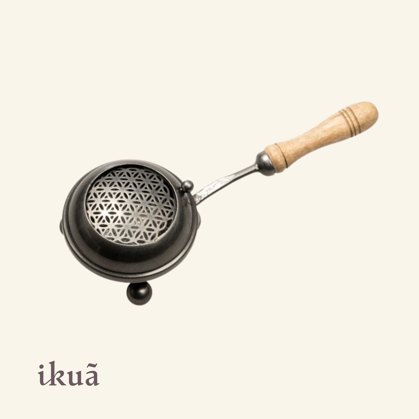 Räucherpfanne aus Eisen