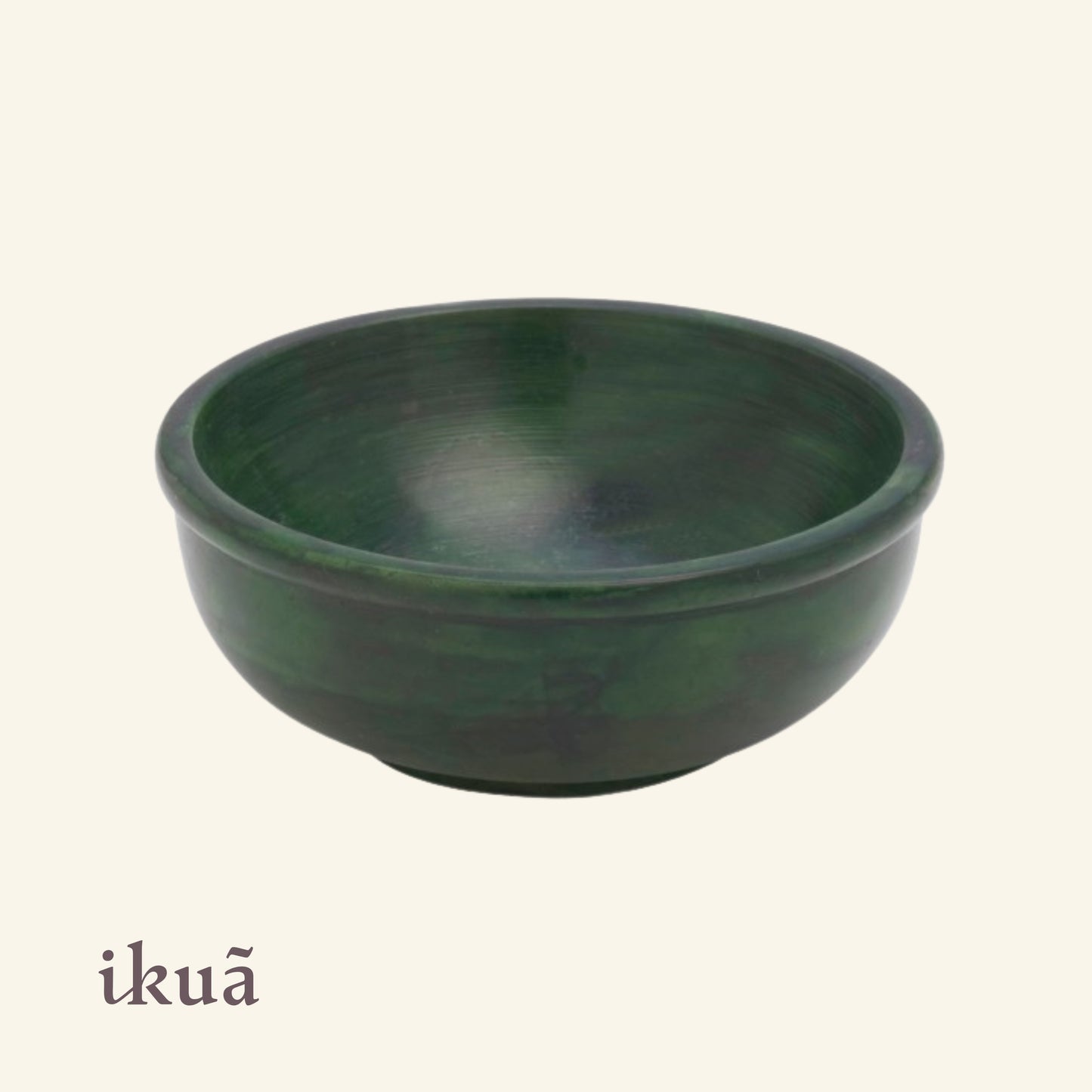 Räucherschale aus Speckstein (Grün)