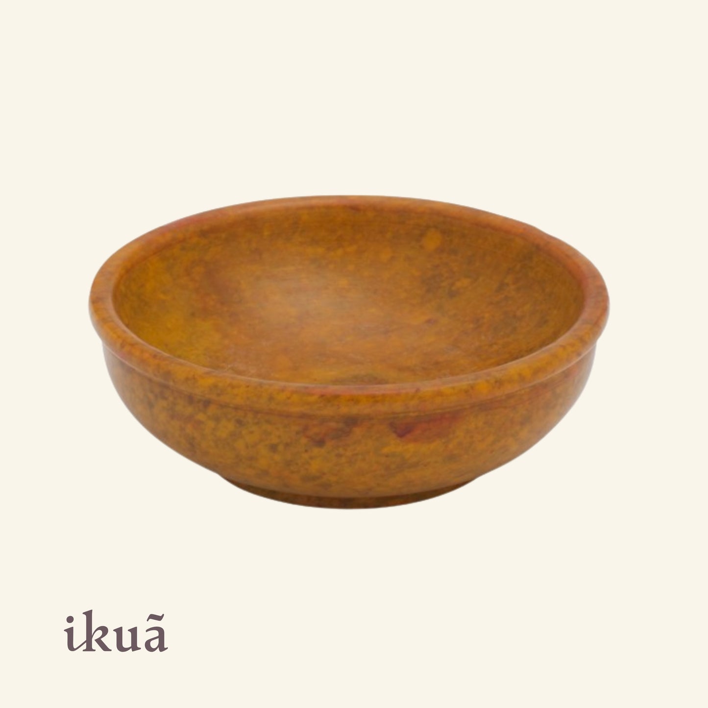 Räucherschale aus Speckstein (Bernstein)