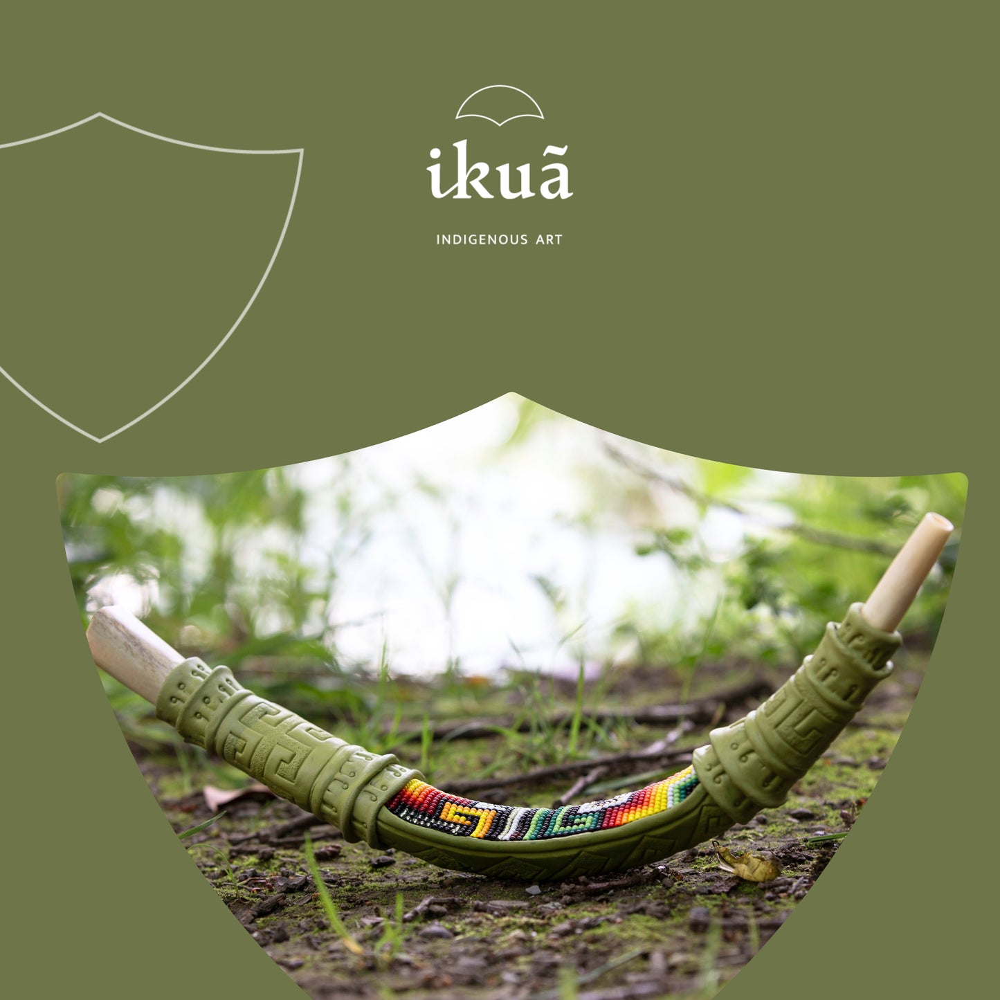 Tepi - Rapé Applikator (Huni Kuin)