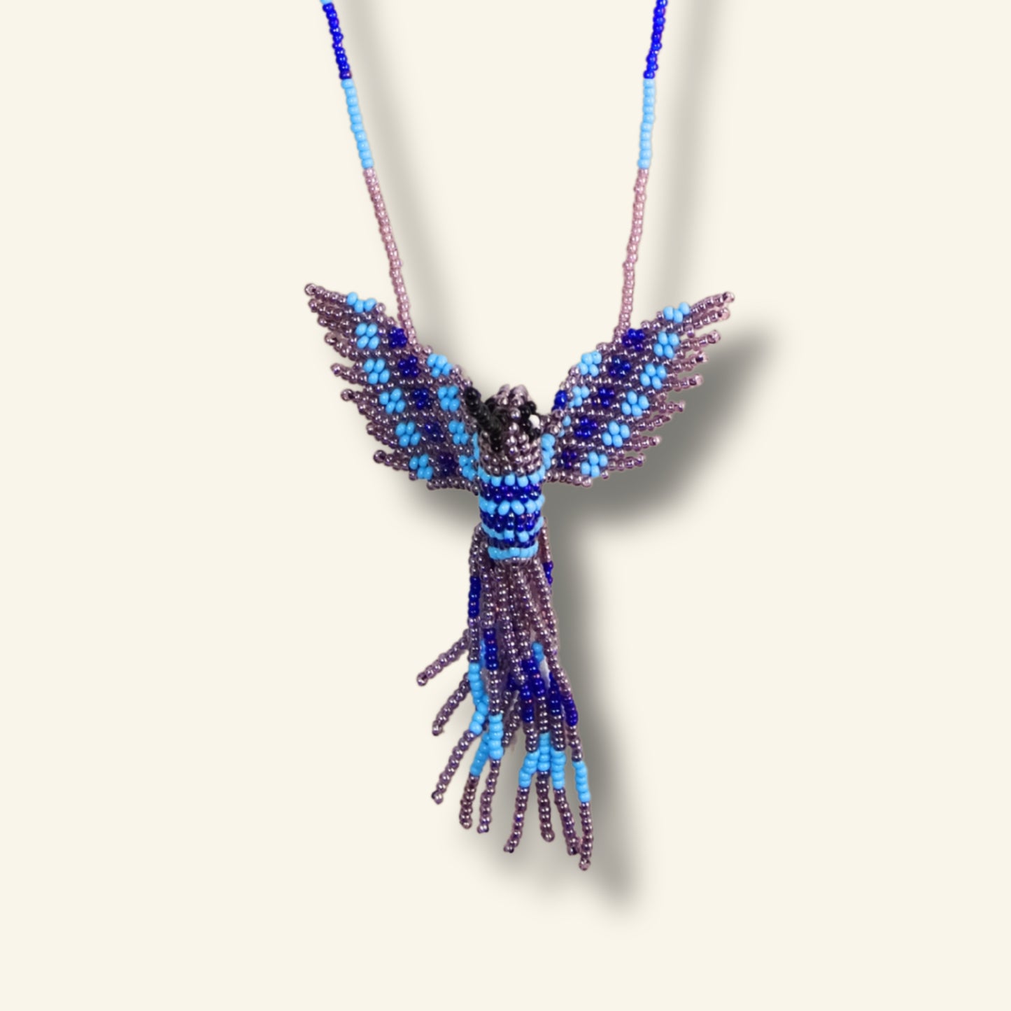 Kolibri Halskette - Huni Kuin - Handgefertigter indigener Schmuck