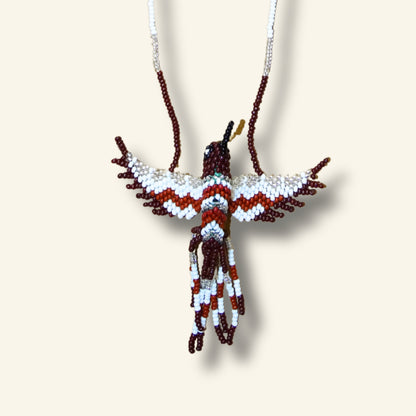 Kolibri Halskette - Huni Kuin - Handgefertigter indigener Schmuck