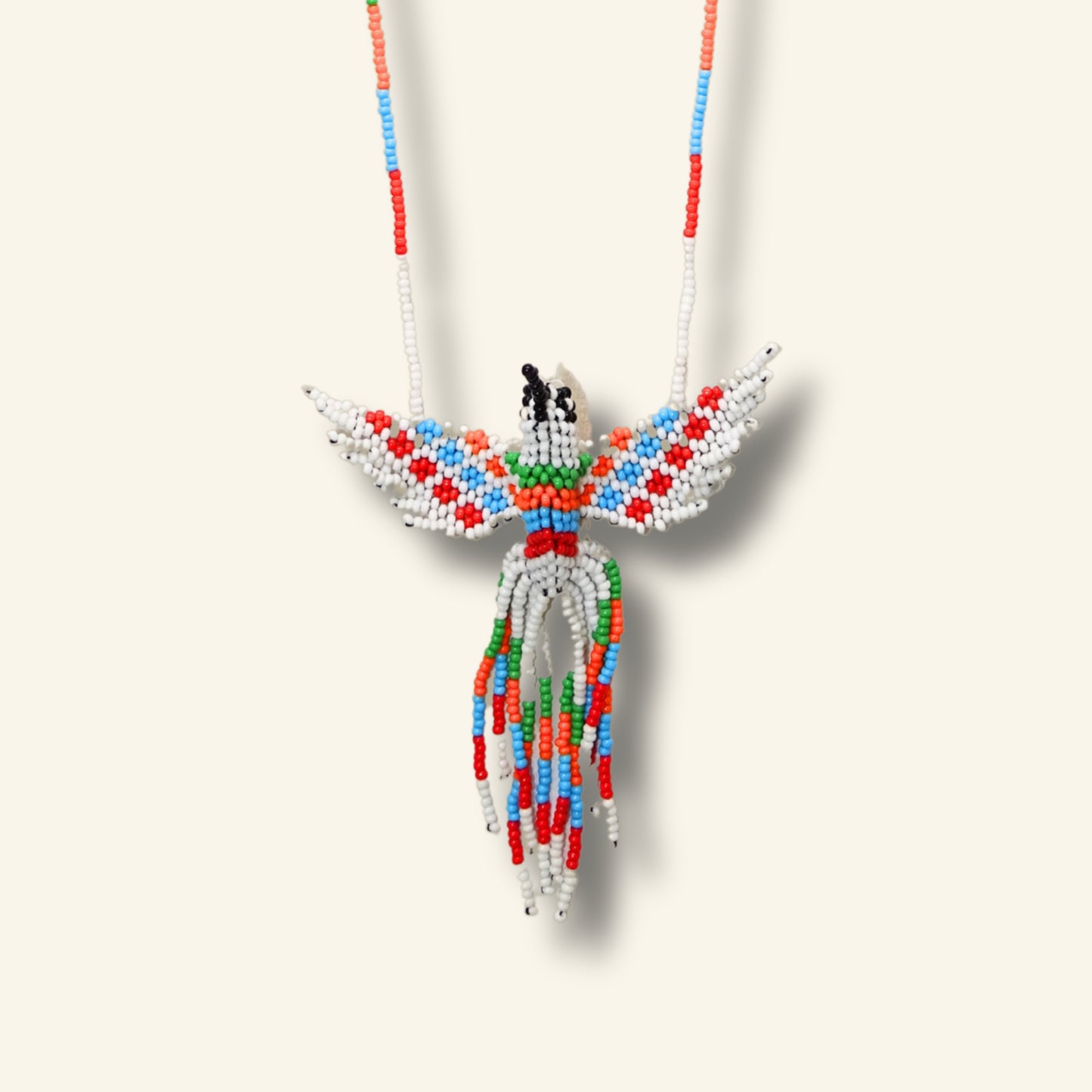 Kolibri Halskette - Huni Kuin - Handgefertigter indigener Schmuck