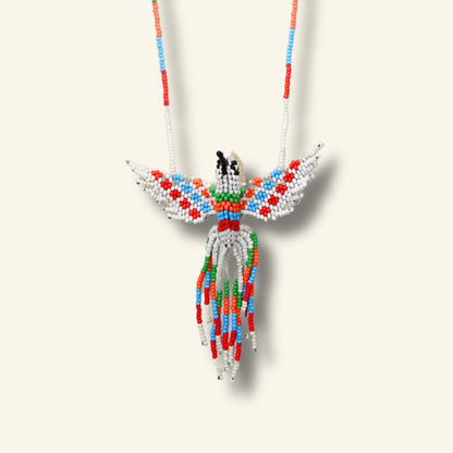 Kolibri Halskette - Huni Kuin - Handgefertigter indigener Schmuck