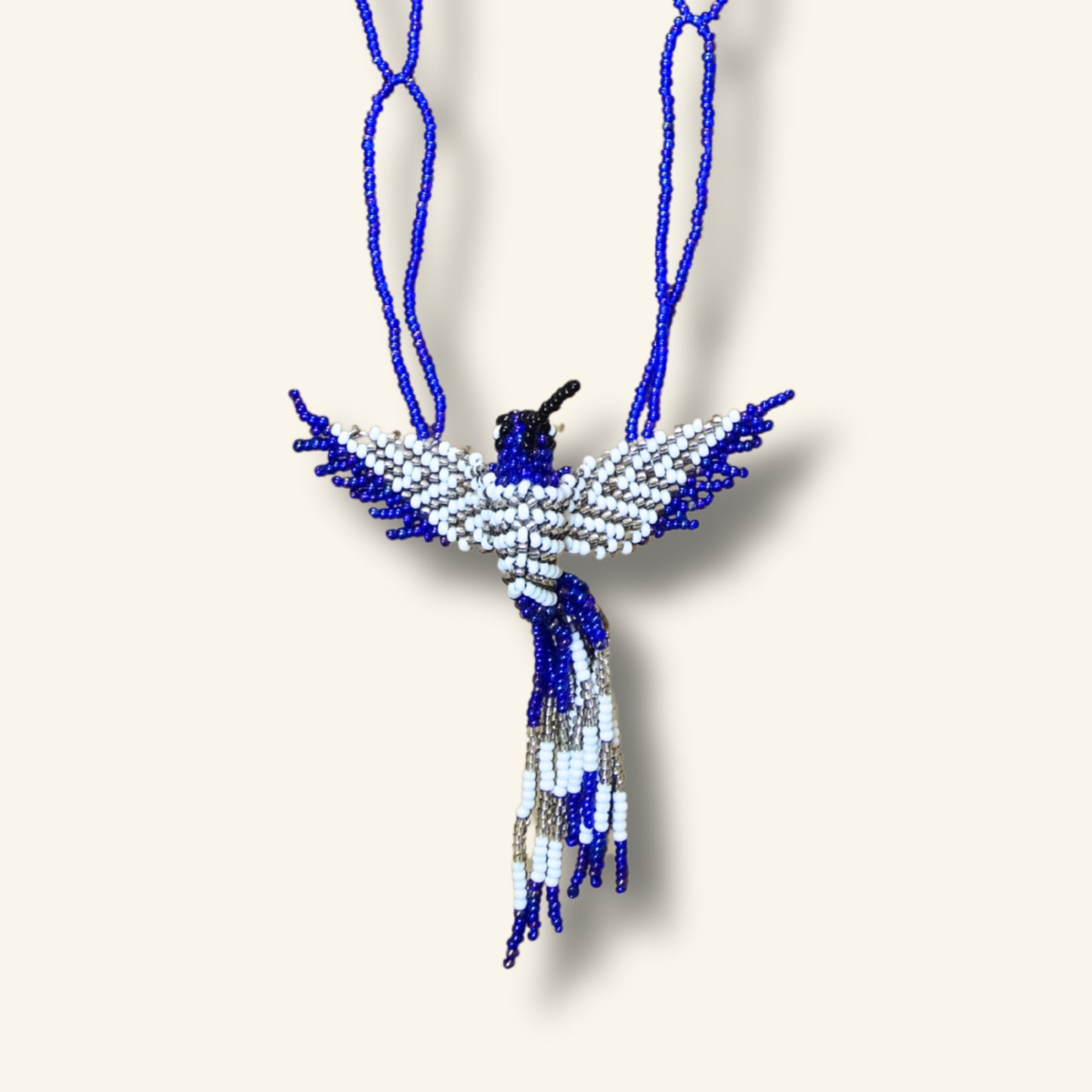 Kolibri Halskette - Huni Kuin - Handgefertigter indigener Schmuck