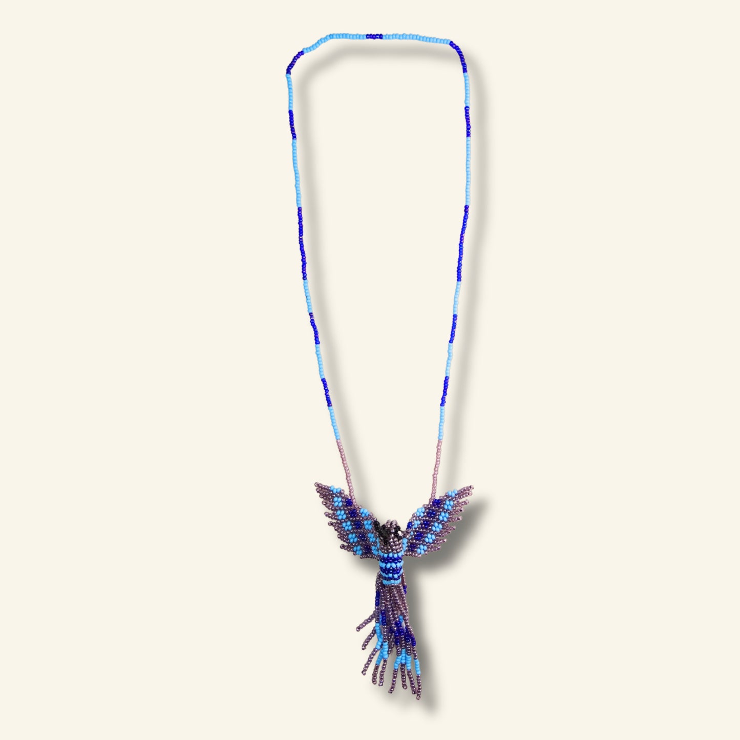 Kolibri Halskette - Huni Kuin - Handgefertigter indigener Schmuck