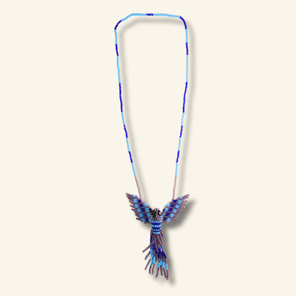 Kolibri Halskette - Huni Kuin - Handgefertigter indigener Schmuck