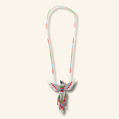 Kolibri Halskette - Huni Kuin - Handgefertigter indigener Schmuck