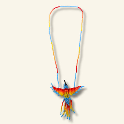 Kolibri Halskette - Huni Kuin - Handgefertigter indigener Schmuck
