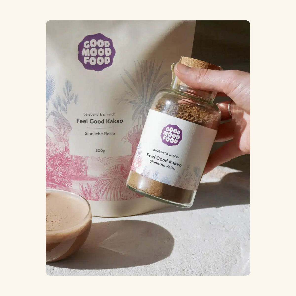 Feel Good Kakao Sinnliche Reise – Bio Rohkakao mit Gewürzen, 500 g