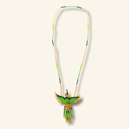 Kolibri Halskette - Huni Kuin - Handgefertigter indigener Schmuck