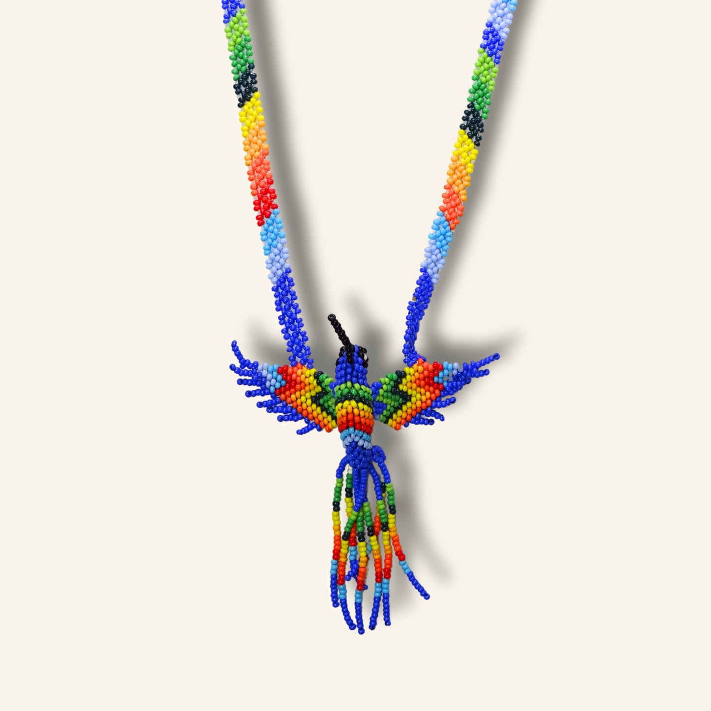 Kolibri Halskette - Huni Kuin - Handgefertigter indigener Schmuck