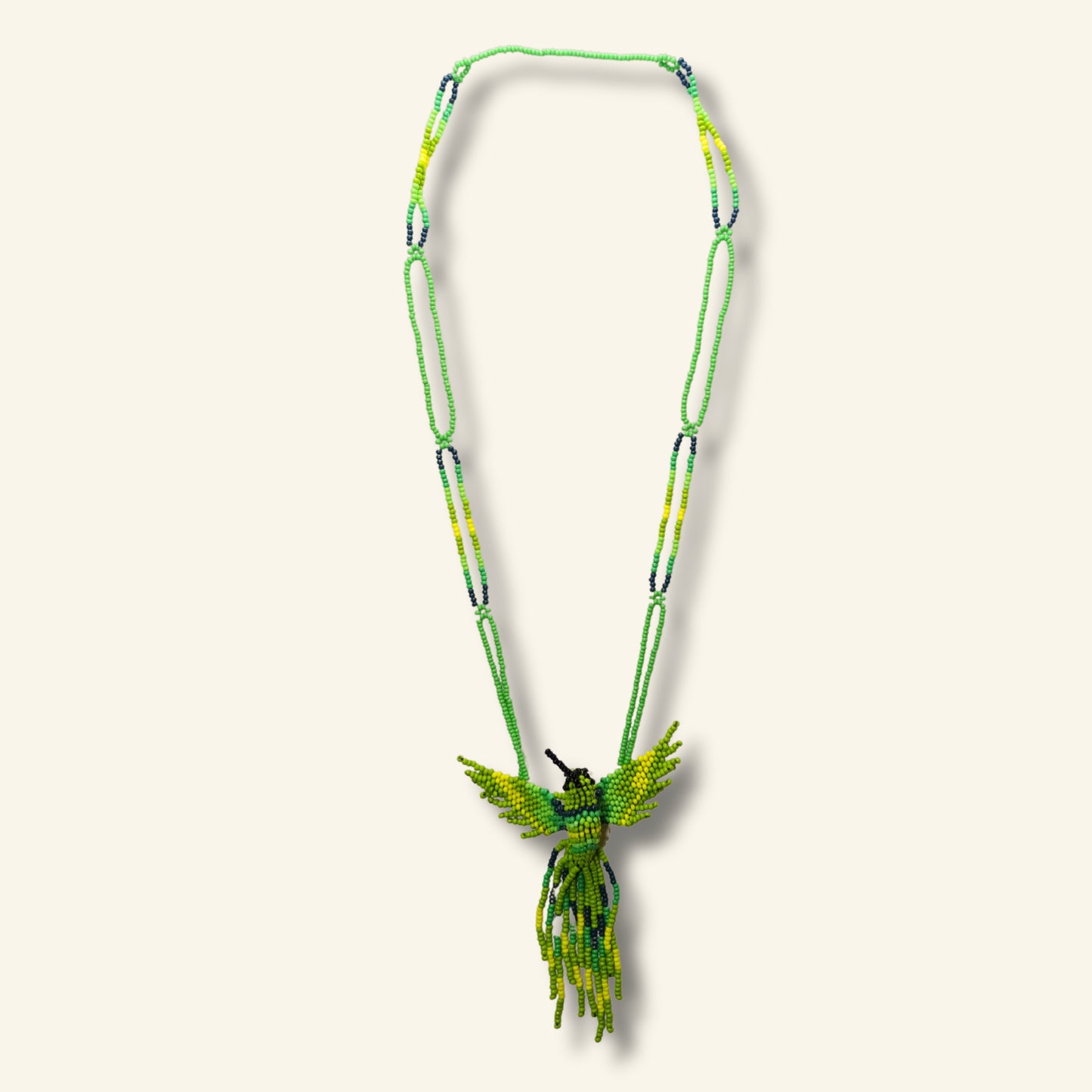 Kolibri Halskette - Huni Kuin - Handgefertigter indigener Schmuck