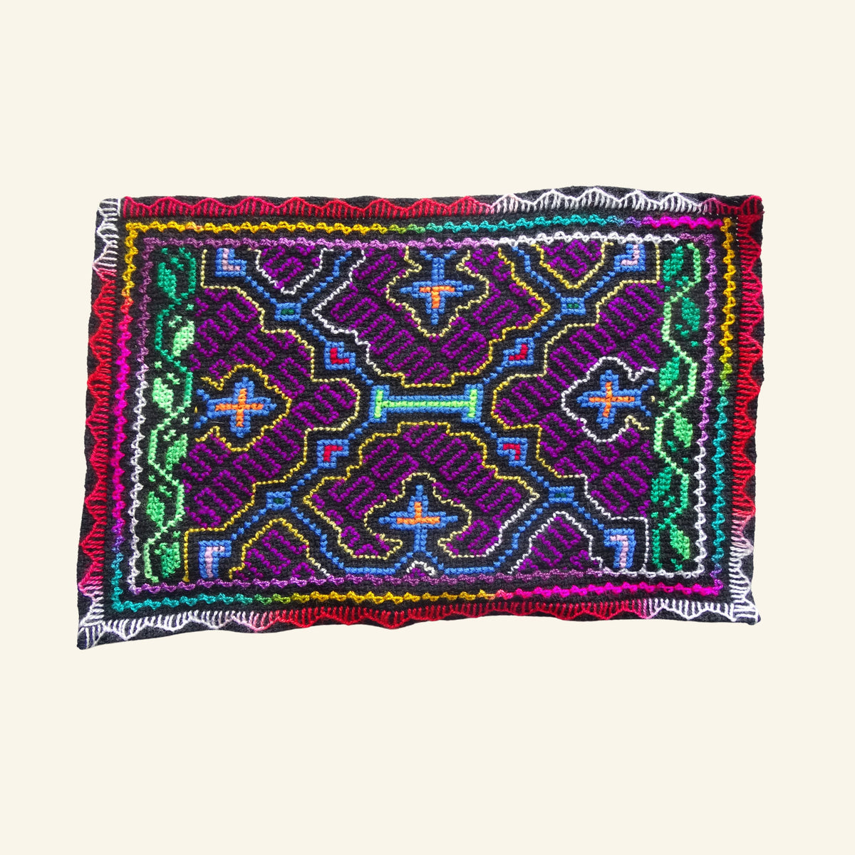 Shipibo Altartuch – Traditionelle Kené-Kunst (12 Varianten)