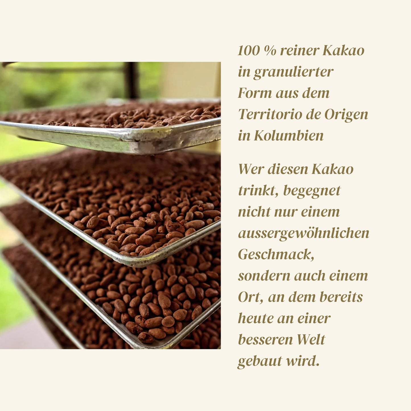 San Roque Kakao - Zeremonieller Roh-Kakao (Kolumbien)