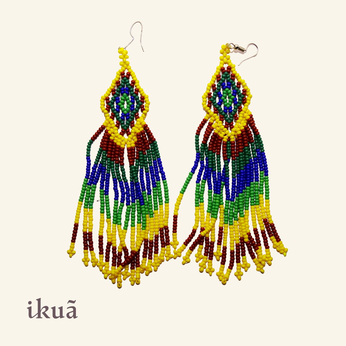 Ohrringe - Huni Kuin - Handgefertigter indigener Schmuck