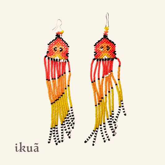 Ohrringe - Huni Kuin - Handgefertigter indigener Schmuck