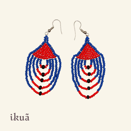 Ohrringe - Huni Kuin - Handgefertigter indigener Schmuck