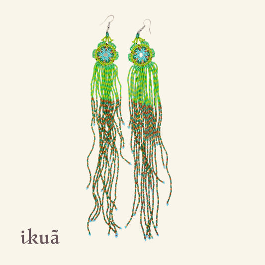 Ohrringe - Huni Kuin - Handgefertigter indigener Schmuck