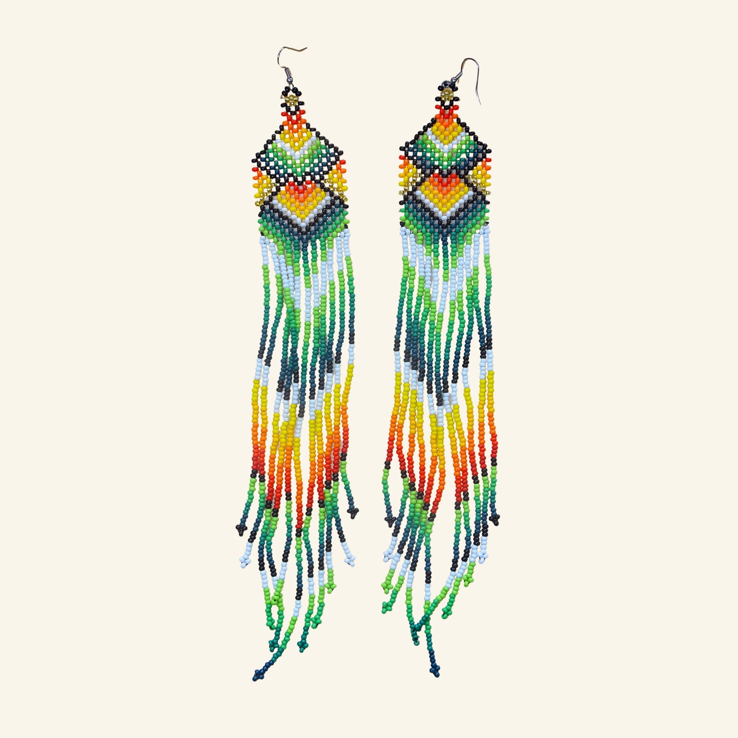 Ohrringe - Puyanawa - Handgefertigter indigener Schmuck