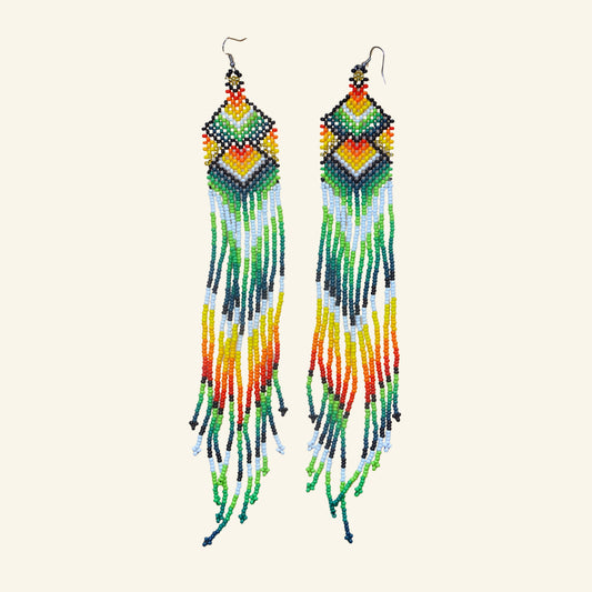Ohrringe - Puyanawa - Handgefertigter indigener Schmuck