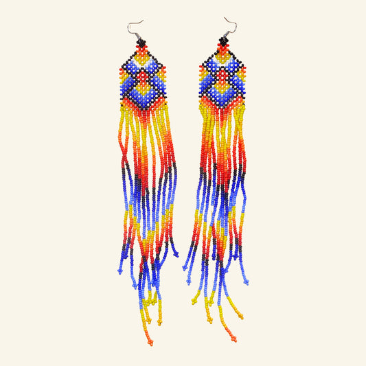 Ohrringe - Puyanawa - Handgefertigter indigener Schmuck