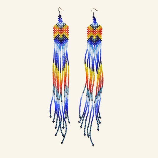 Ohrringe - Puyanawa - Handgefertigter indigener Schmuck