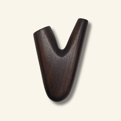 Kuripe - Rapé Applikator aus Imbuia oder Peroba Rosa Holz