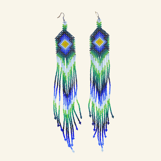 Ohrringe - Puyanawa - Handgefertigter indigener Schmuck