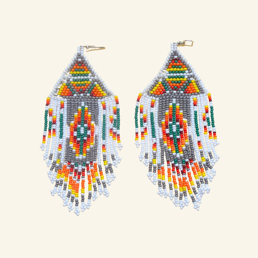 Ohrringe - Puyanawa - Handgefertigter indigener Schmuck