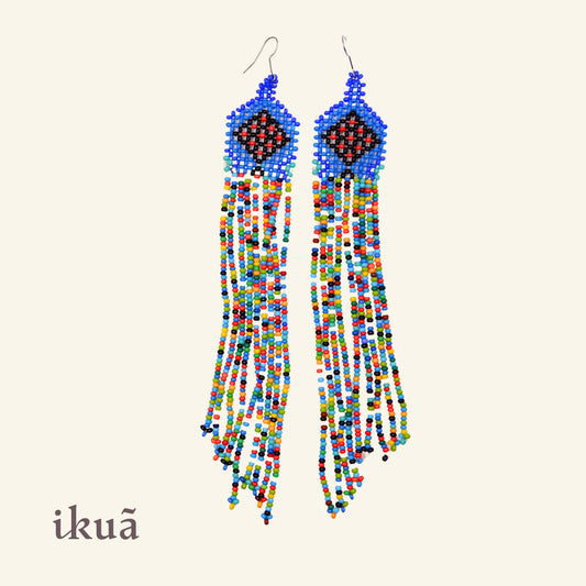 Ohrringe - Huni Kuin - Handgefertigter indigener Schmuck