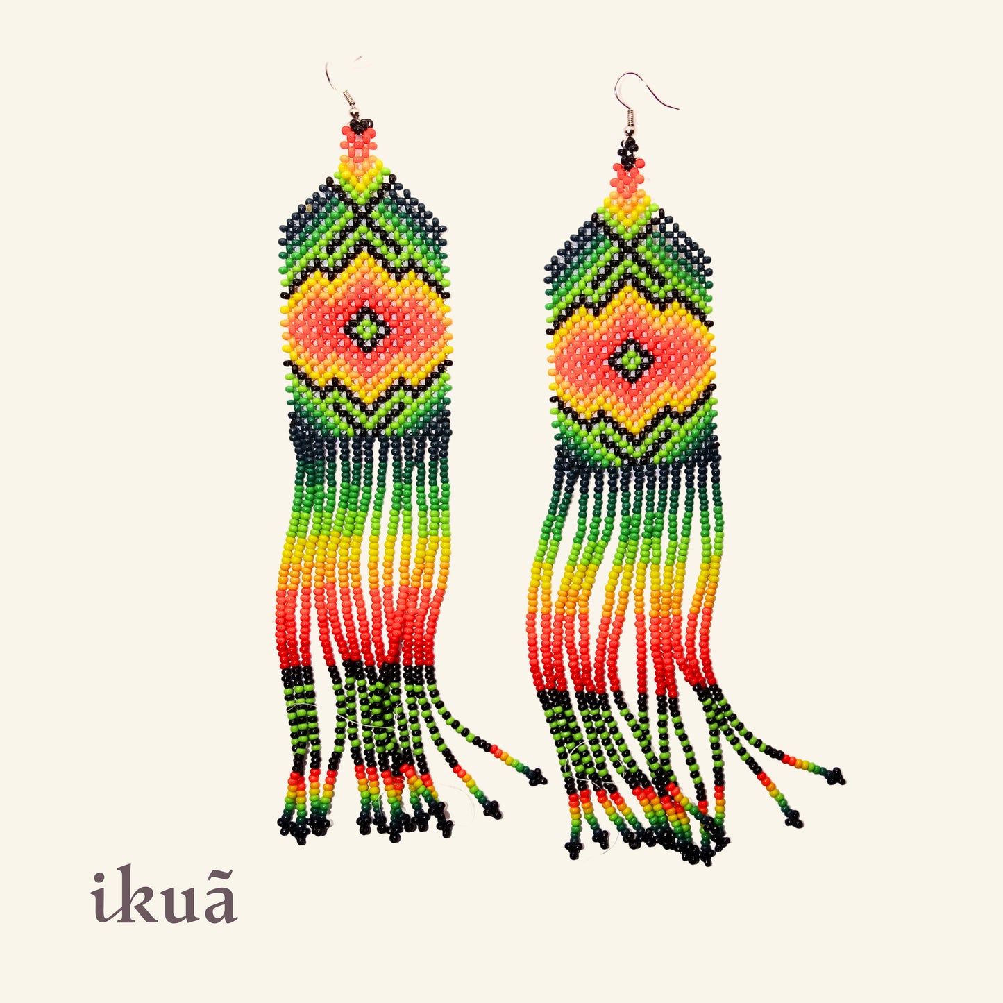 Ohrringe - Puyanawa - Handgefertigter indigener Schmuck