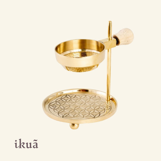 Räucherstövchen (11 CM) Gold