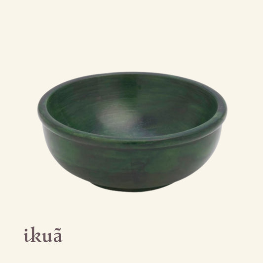 Räucherschale aus Speckstein (Grün)